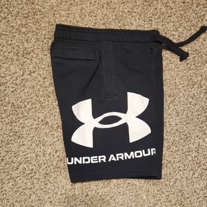 Under Armour Boys Black Shorts